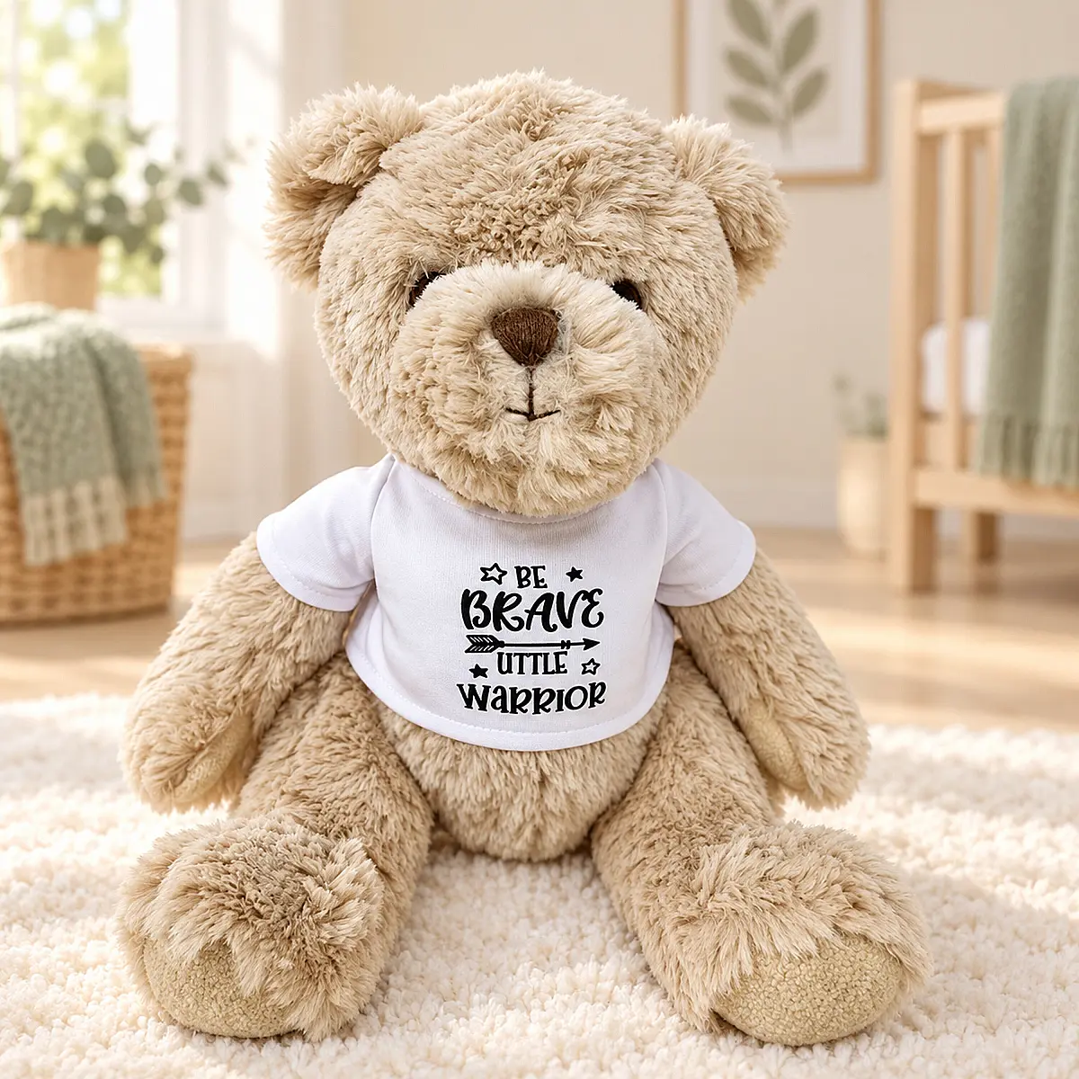 Be Brave Little Warrior Teddy Bear – Children’s Get Well Soon Gift