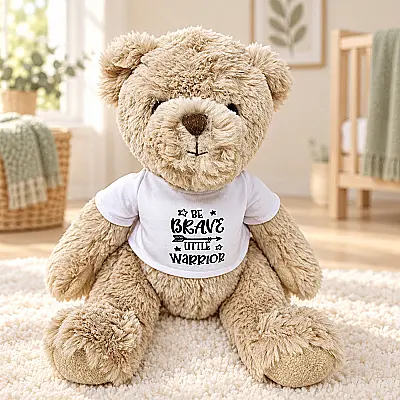Be Brave Little Warrior Teddy Bear – Children’s Get Well Soon Gift
