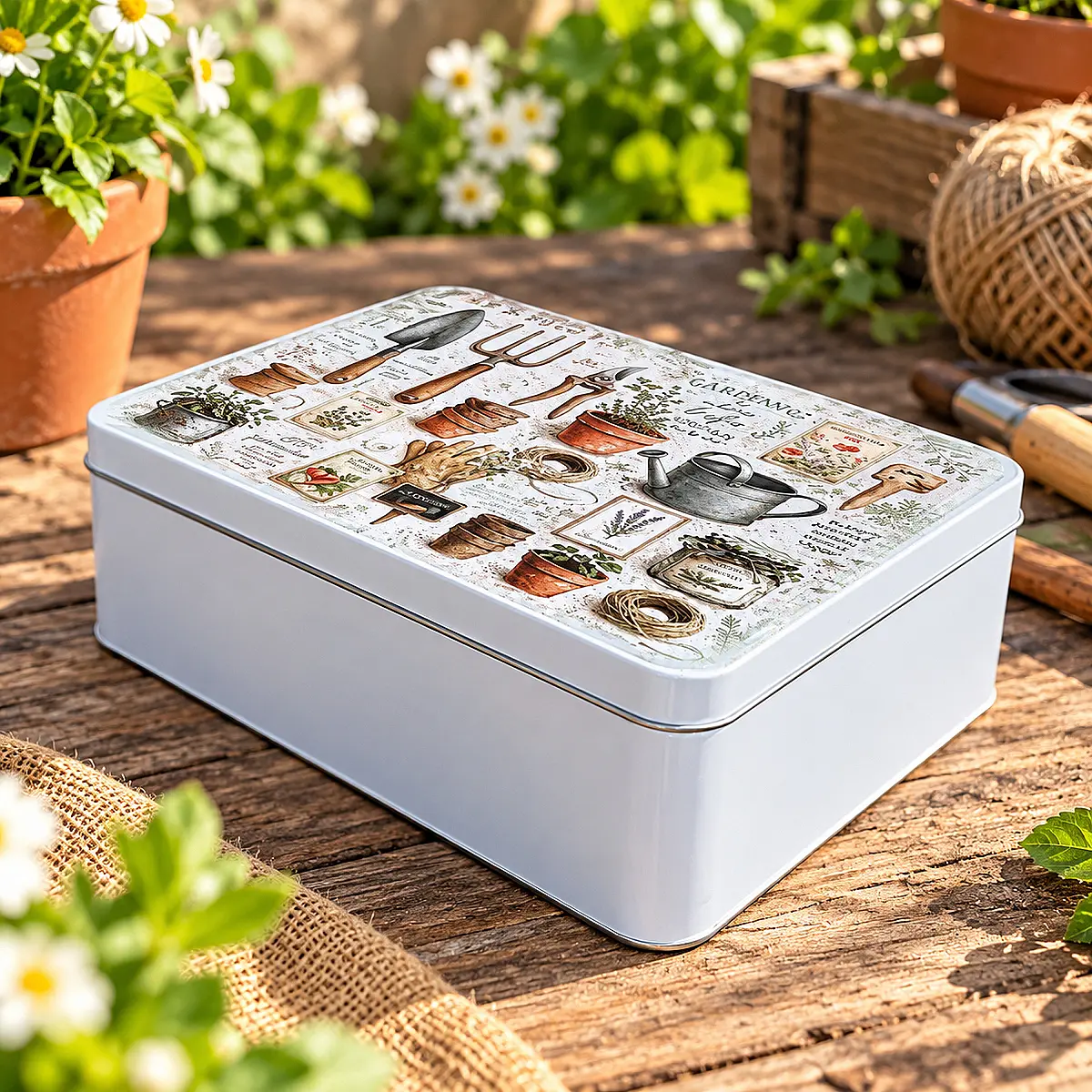 Personalised Gardener’s Seed Tin