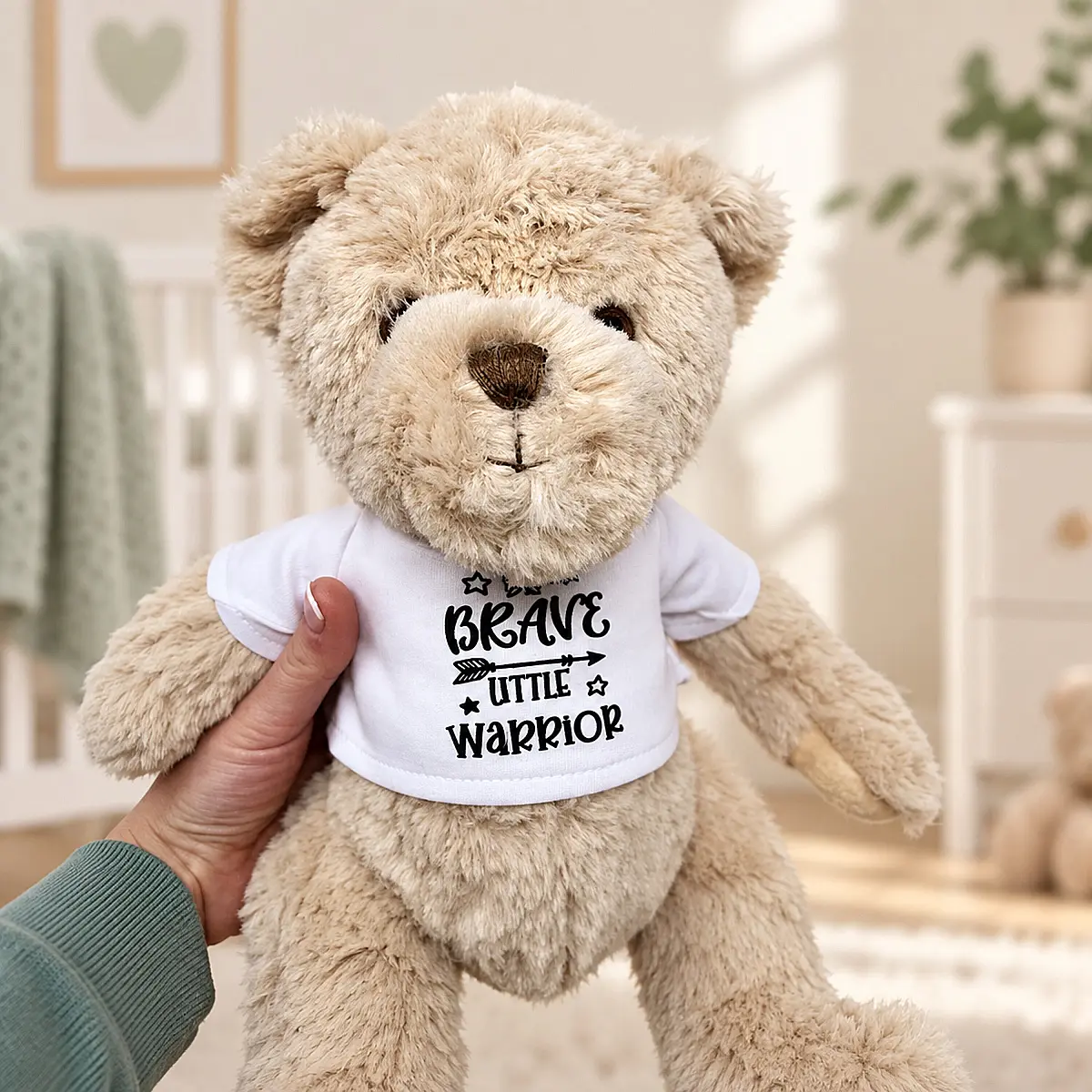 Be Brave Little Warrior Teddy Bear – Children’s Get Well Soon Gift