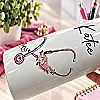 Personalised Nurse Water Bottle – 650ml Flip Lid