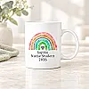 Personalised Student Nurse Rainbow Mug – Name &amp; Year