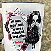 Personalised Goth Mug – Dark Humour Quote