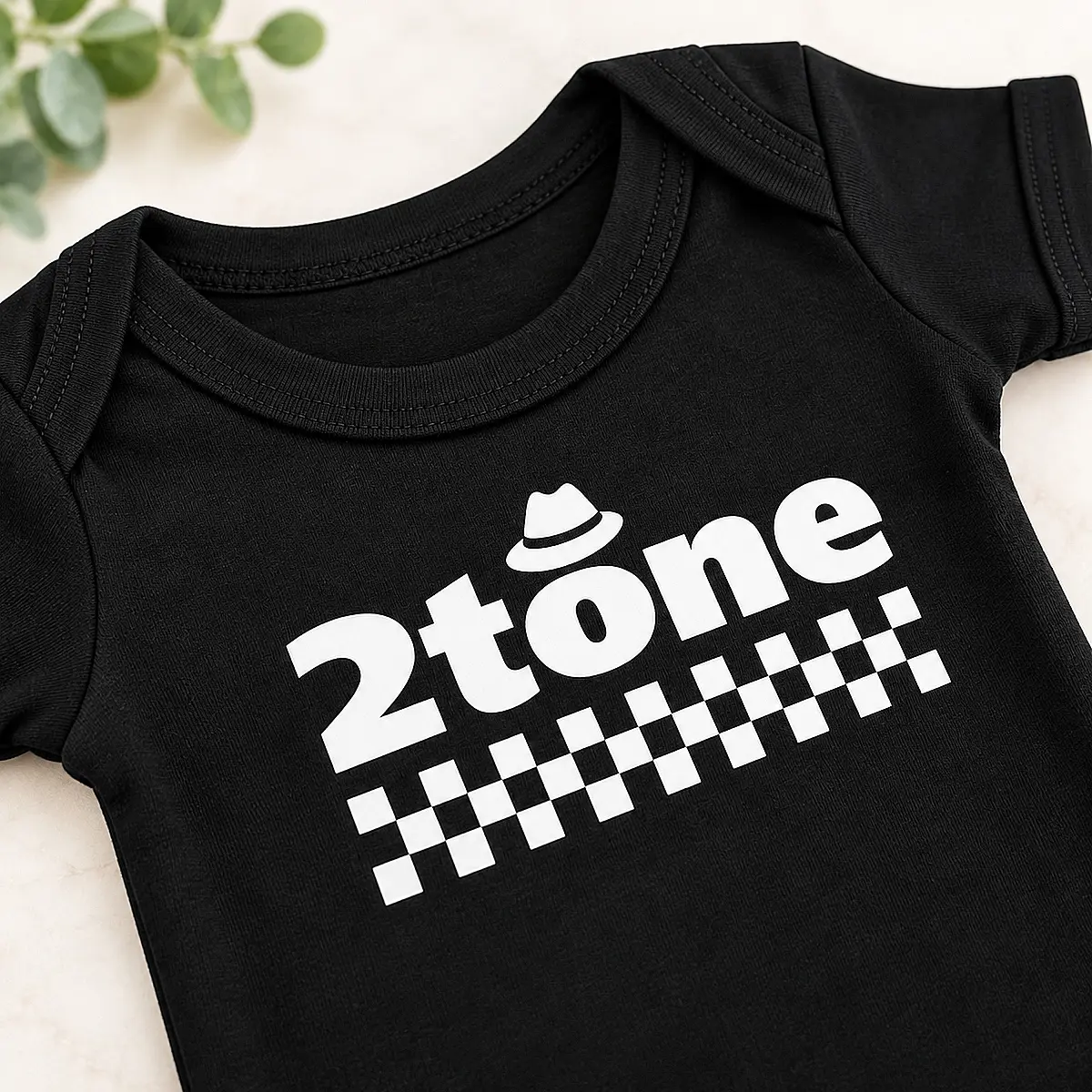 Tone Ska Baby Vest – Music-Inspired Baby Bodysuit