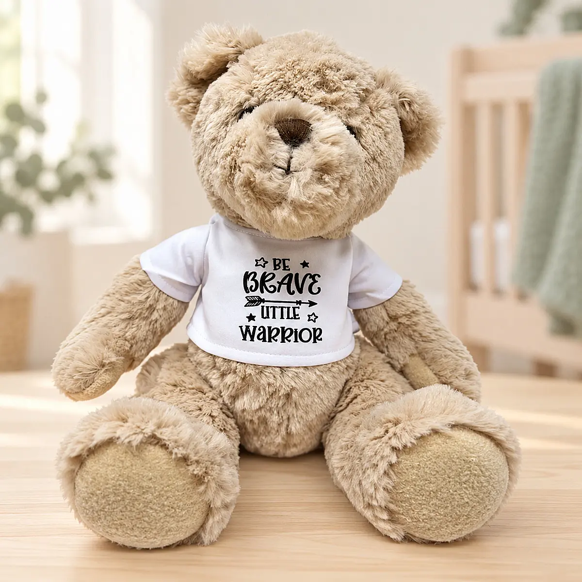 Be Brave Little Warrior Teddy Bear – Children’s Get Well Soon Gift