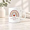 Personalised Student Nurse Rainbow Mug – Name &amp; Year