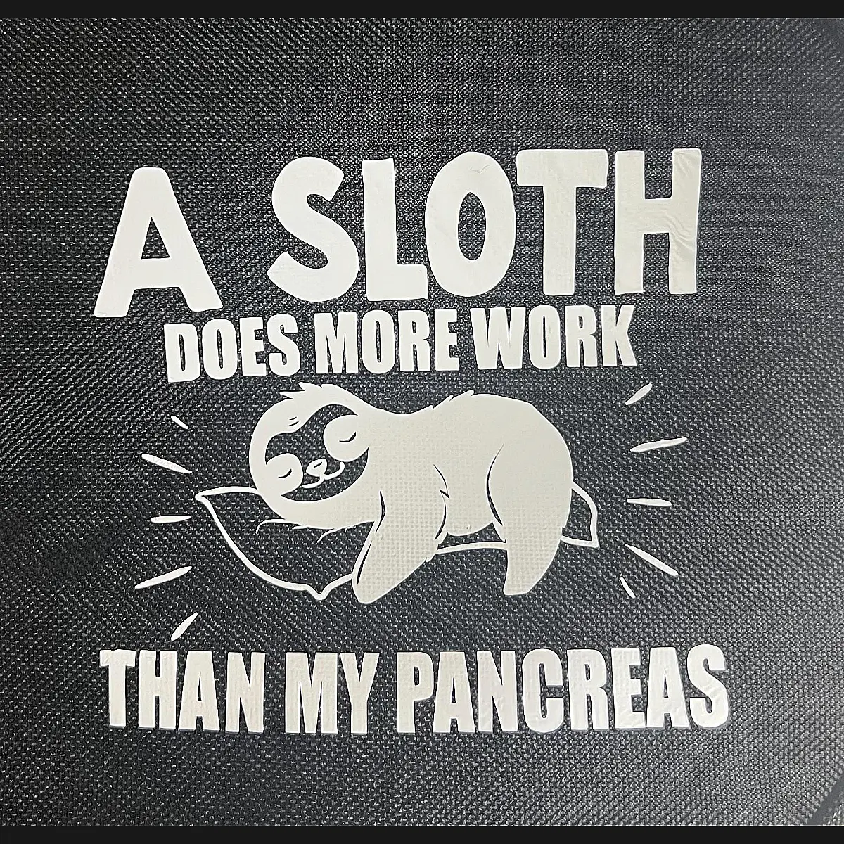 Diabetes Crossbody Bag – Funny Sloth Design
