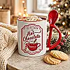Personalised Christmas Hot Chocolate Mug with Spoon