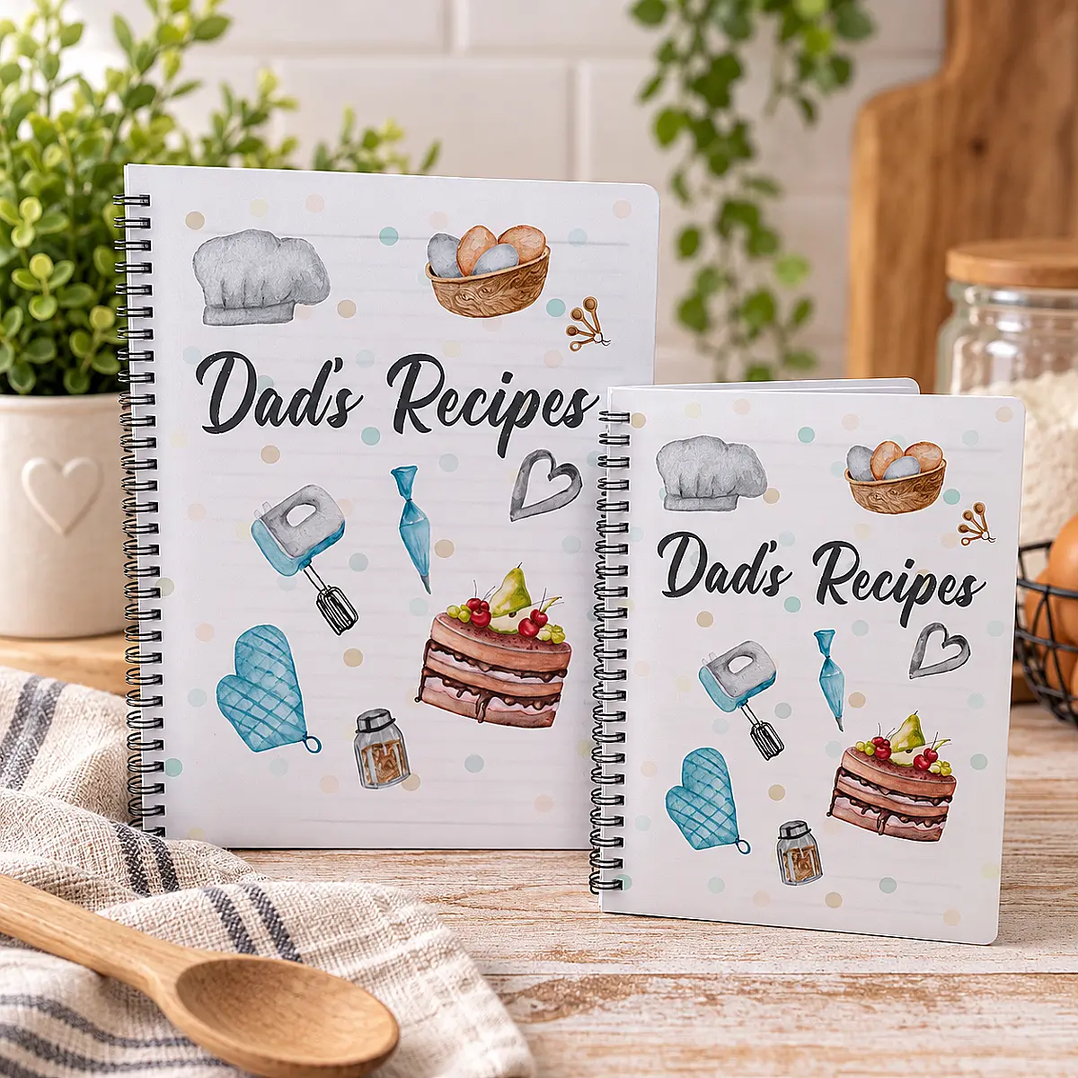 Personalised Dad’s Recipe Book – A4 or A5