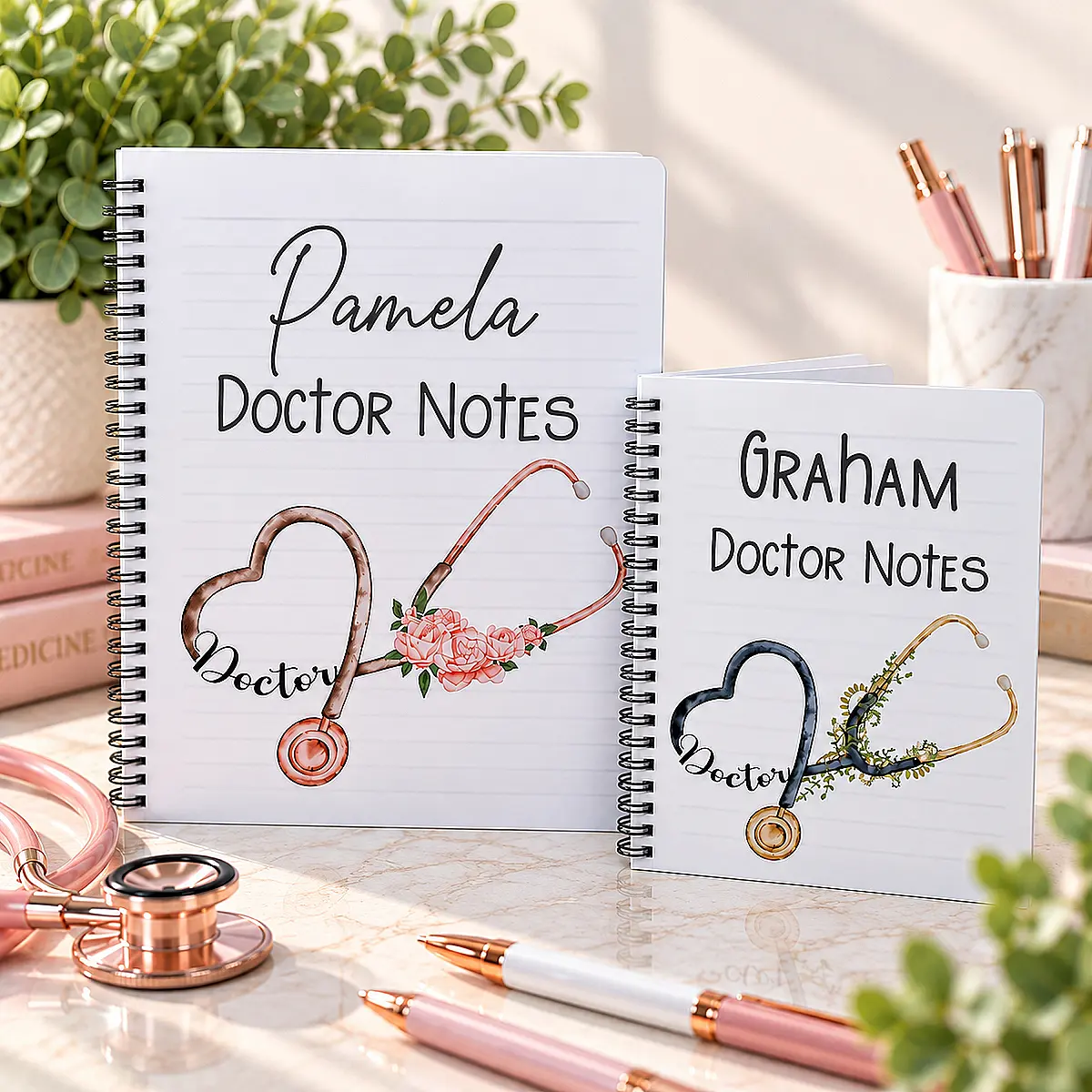 Personalised Doctor Notebook – A4 or A5