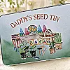 Personalised Dad &amp; Grandad Seed Tin – Gardening Gift