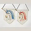 Personalised Unicorn Hanging Pennant – Children’s Bedroom Decor