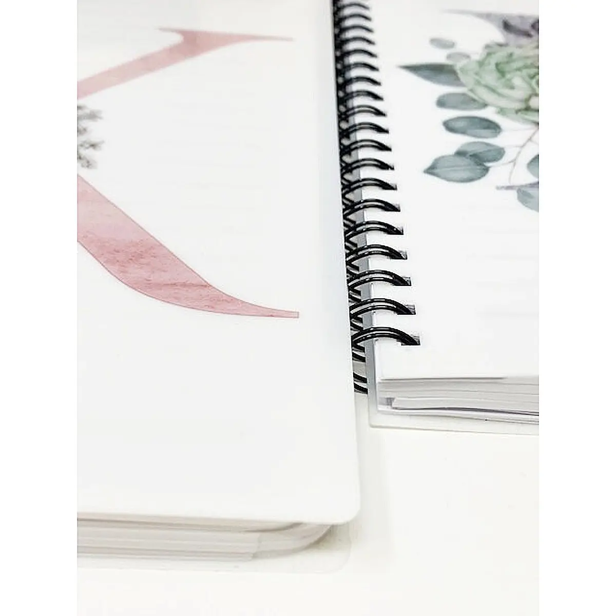 Personalised Initial Notebook – Pink, Green or Gold