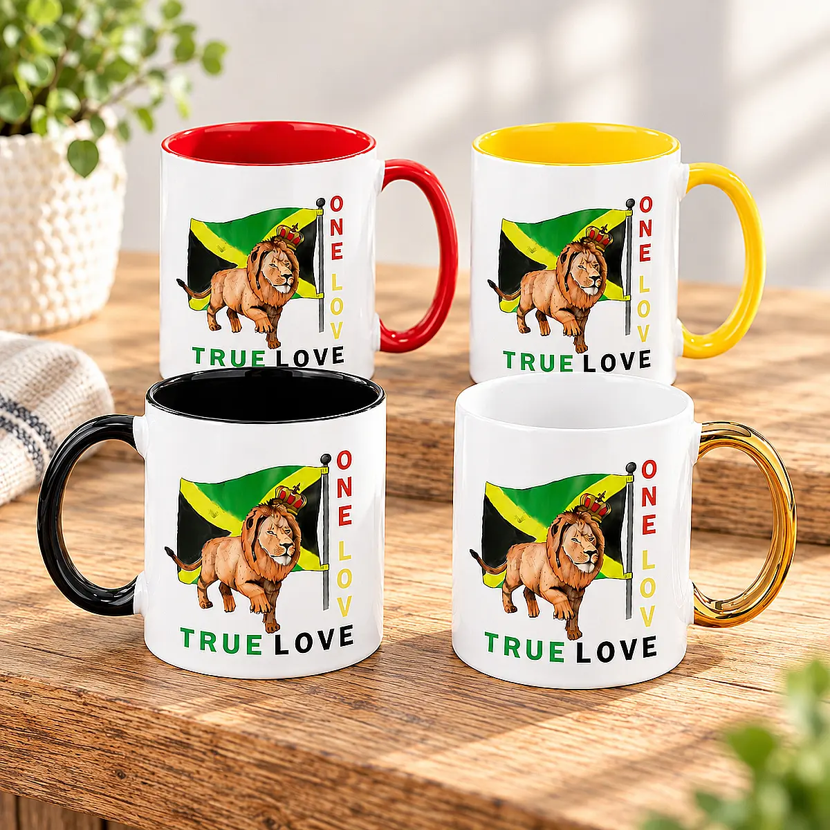One Love True Love Reggae Mug