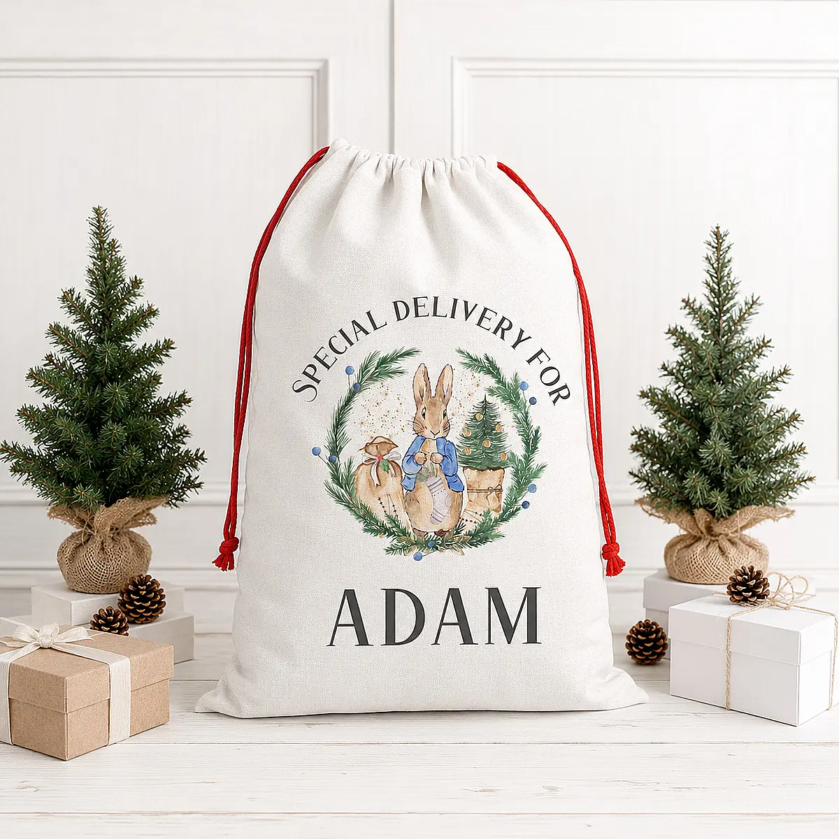 Personalised Christmas Santa Sack – Special Delivery