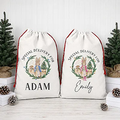Personalised Christmas Santa Sack – Special Delivery