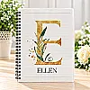 Personalised Initial Notebook – Pink, Green or Gold