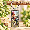 Country Animal Keyring – Highland Cow, Horse, Collie, Sheep &amp; Cockerel