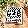 Ska Dad Glass Coaster – Single or Set of 4