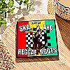 Ska &amp; Reggae Roots Ceramic Coaster – Single or Set of 4
