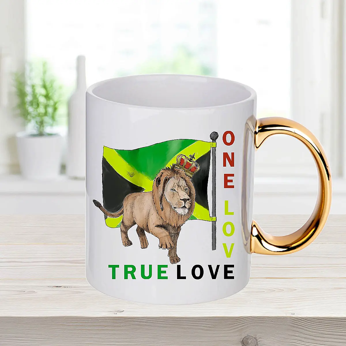 One Love True Love Reggae Mug