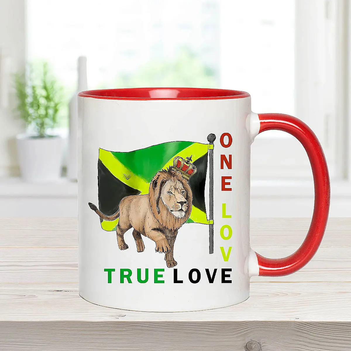 One Love True Love Reggae Mug