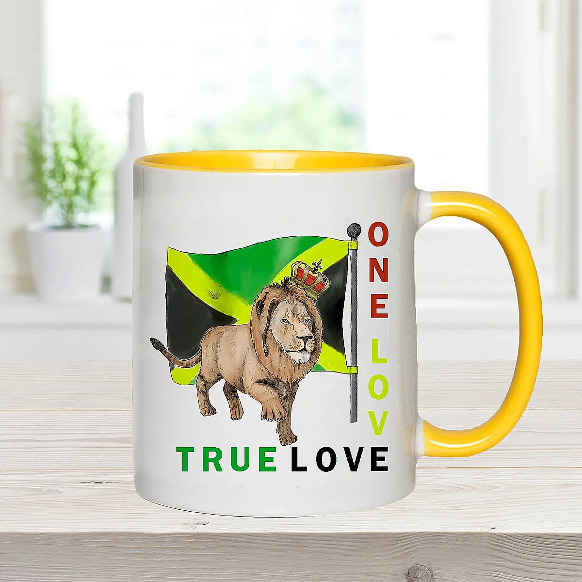 One Love True Love Reggae Mug