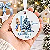 Personalised Baby’s First Christmas Rabbit Ceramic Decoration