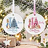 Personalised Baby’s First Christmas Rabbit Ceramic Decoration