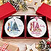 Personalised Baby’s First Christmas Rabbit Ceramic Decoration