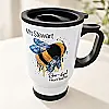 Personalised Bee-utiful Teacher Travel Mug
