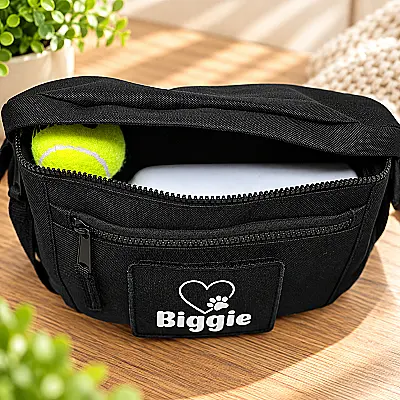 Personalised Dog Walking Waist Bag – Treat & Essentials Bag