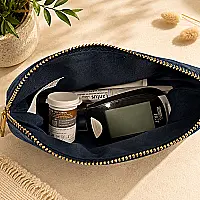 Blue Velvet Diabetes Essentials Bag