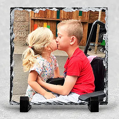 Personalised Photo Slate – Your Own Photo