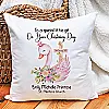 Personalised Christening Swan Cushion