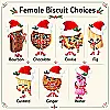 Personalised Build Your Own Christmas Biscuit Tin