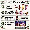 Personalised Build Your Own Christmas Biscuit Tin