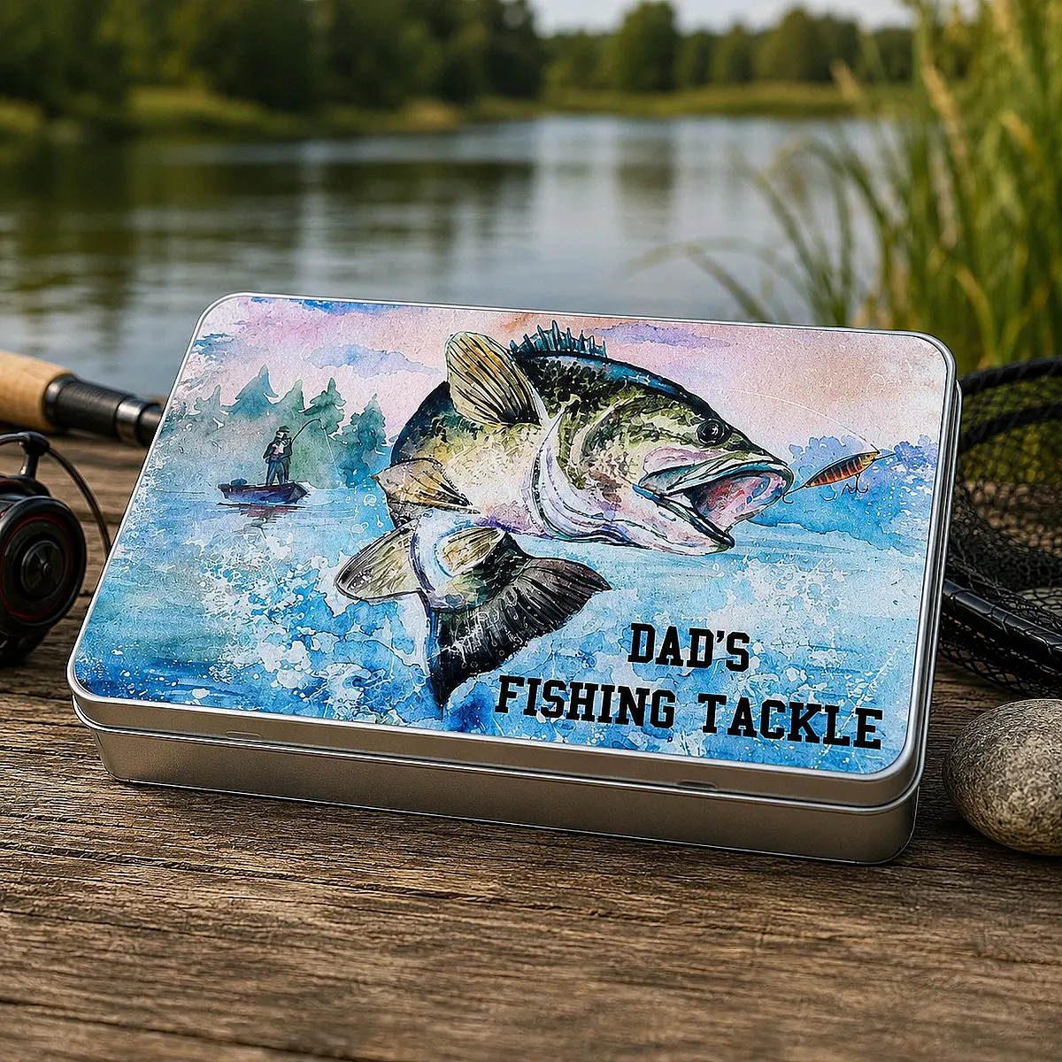 Personalised Fishing Tackle Tin