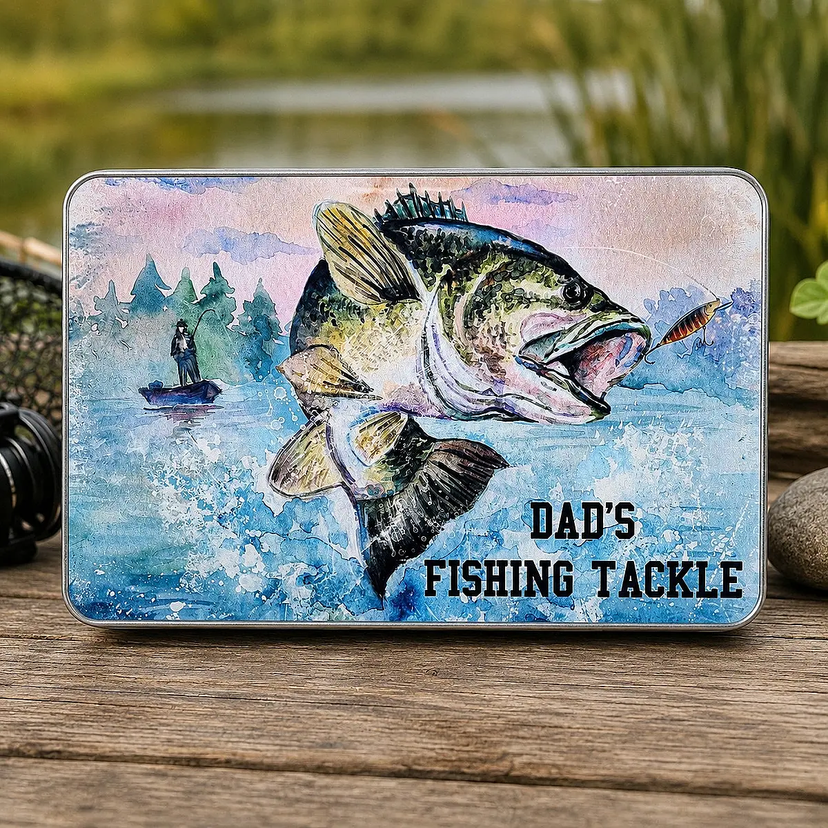 Personalised Fishing Tackle Tin