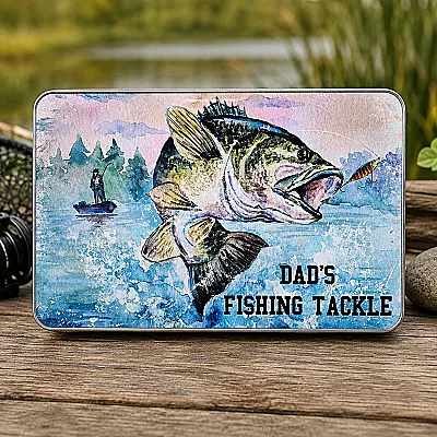 Personalised Fishing Tackle Tin