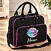 Personalised Express Dance Studio Bag – Black &amp; Pink