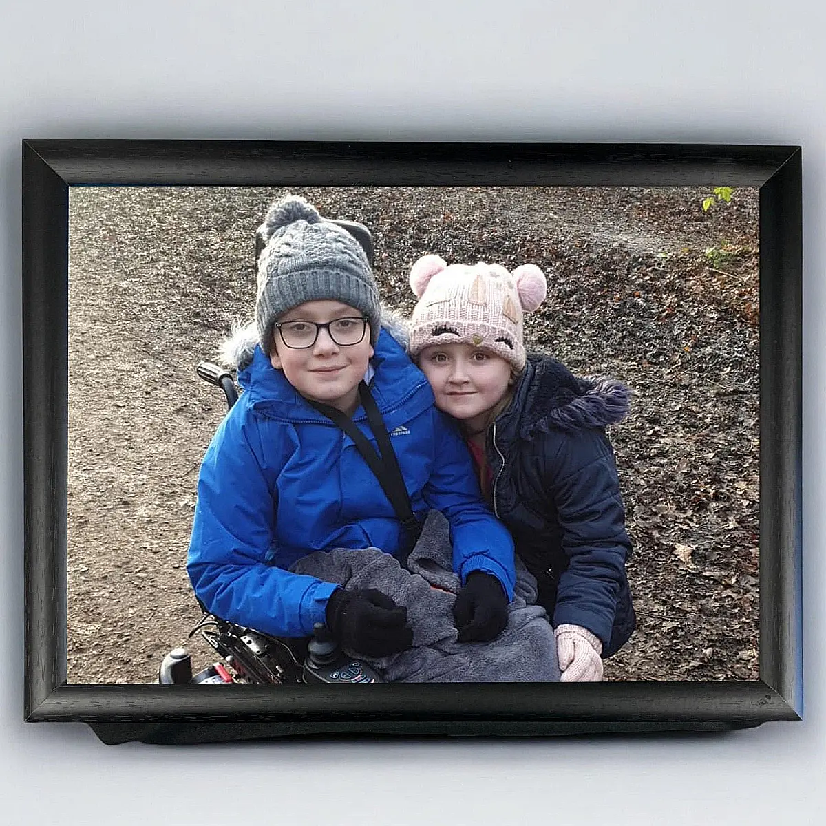 Personalised Photo Lap Tray – Your Own Photo