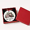 Personalised Baby’s First Christmas Train Decoration