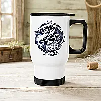 Personalised Fishing Travel Mug – The Rodfather