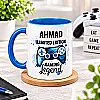 Personalised Gaming Legend Mug – Choice of Colours