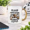 Personalised Gaming Legend Mug – Choice of Colours