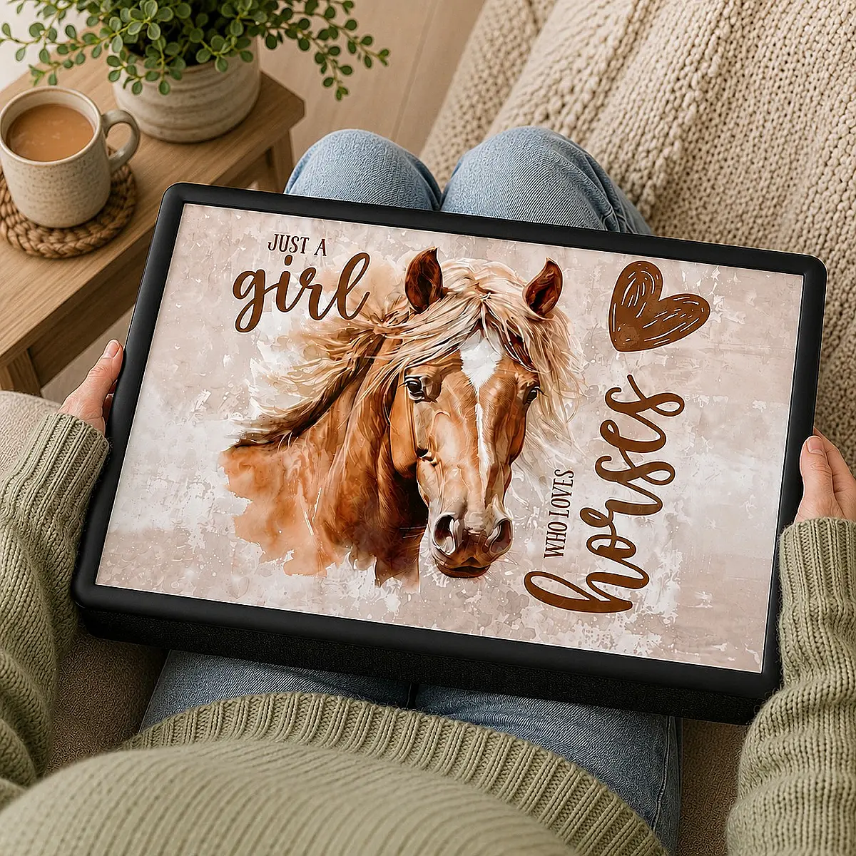 Horse Lap Tray – Just a Girl Who Loves Horses