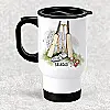Personalised Cricket Travel Mug