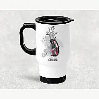 Personalised Golf Travel Mug