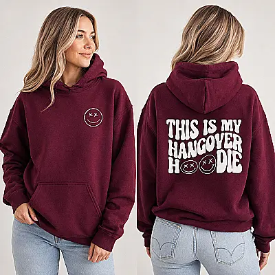 This Is My Hangover Hoodie – Unisex Relaxed Fit